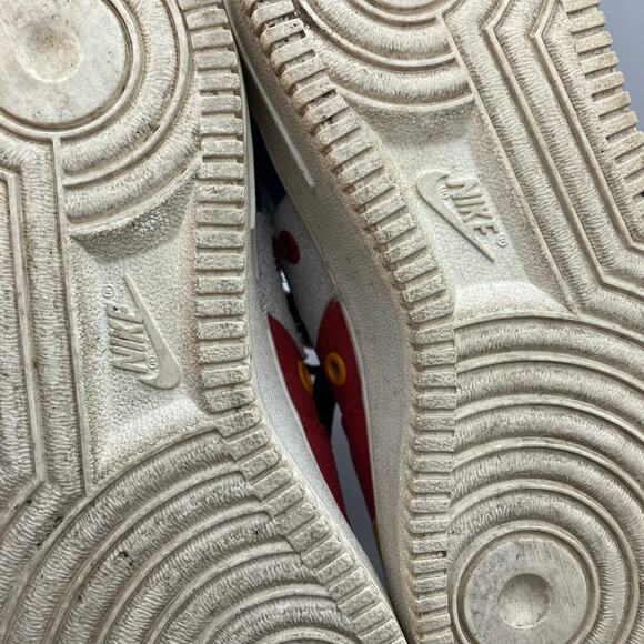 Nike Air Force 1 Low What The‎ Multi-Color Youth 4.5Y AQ4211-100 Cracked Leather - Picture 5 of 11